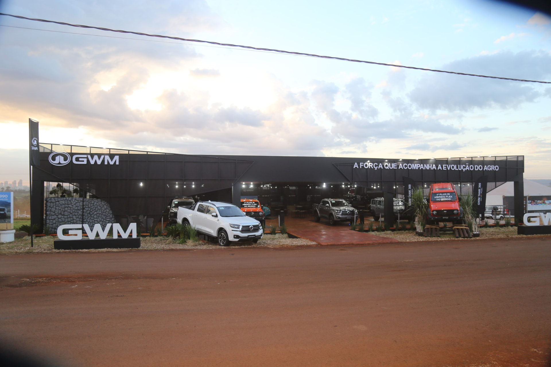 Stand GWM montado pela Afix Eventos na Agrishow